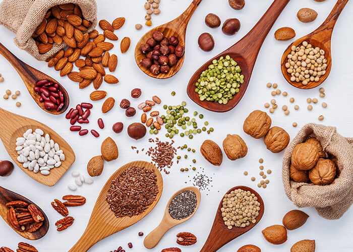 Nuts and legumes